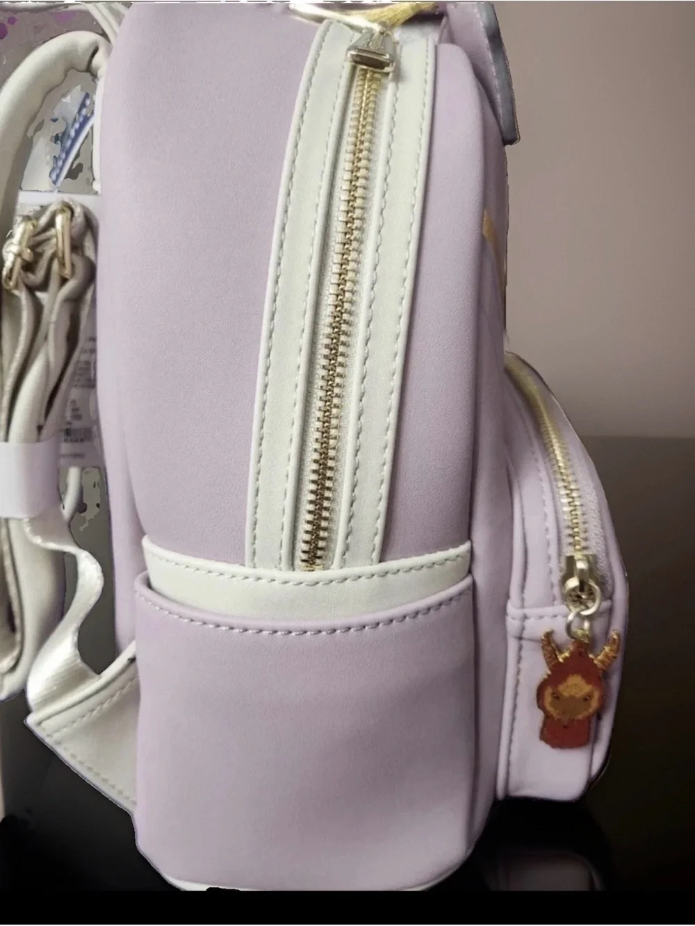 NEW w Tags Loungefly Prof DUMBLEDORE Lavender Dress Robes Harry Potter Backpack